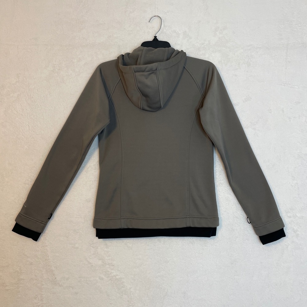 Columbia Omni Shield Full Zip Hoodie Fleece Lined Gray Size S - Picture 13 of 15